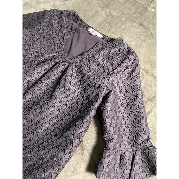 ARYEH Black MCM style Size Small Cocktail Textured Dress - Picture 2 of 9